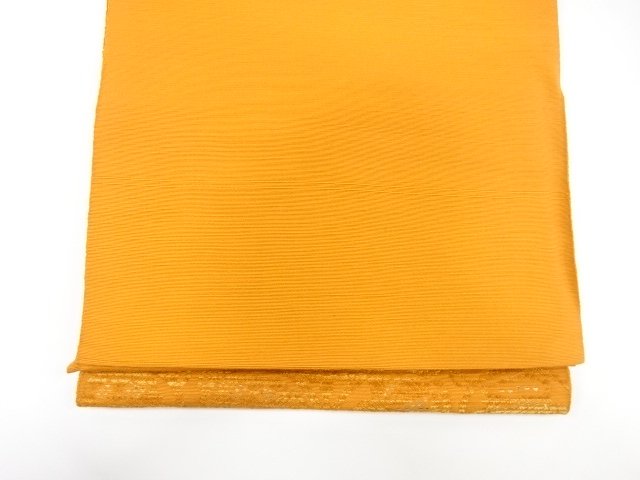  花唐草模様織り出し　名古屋帯